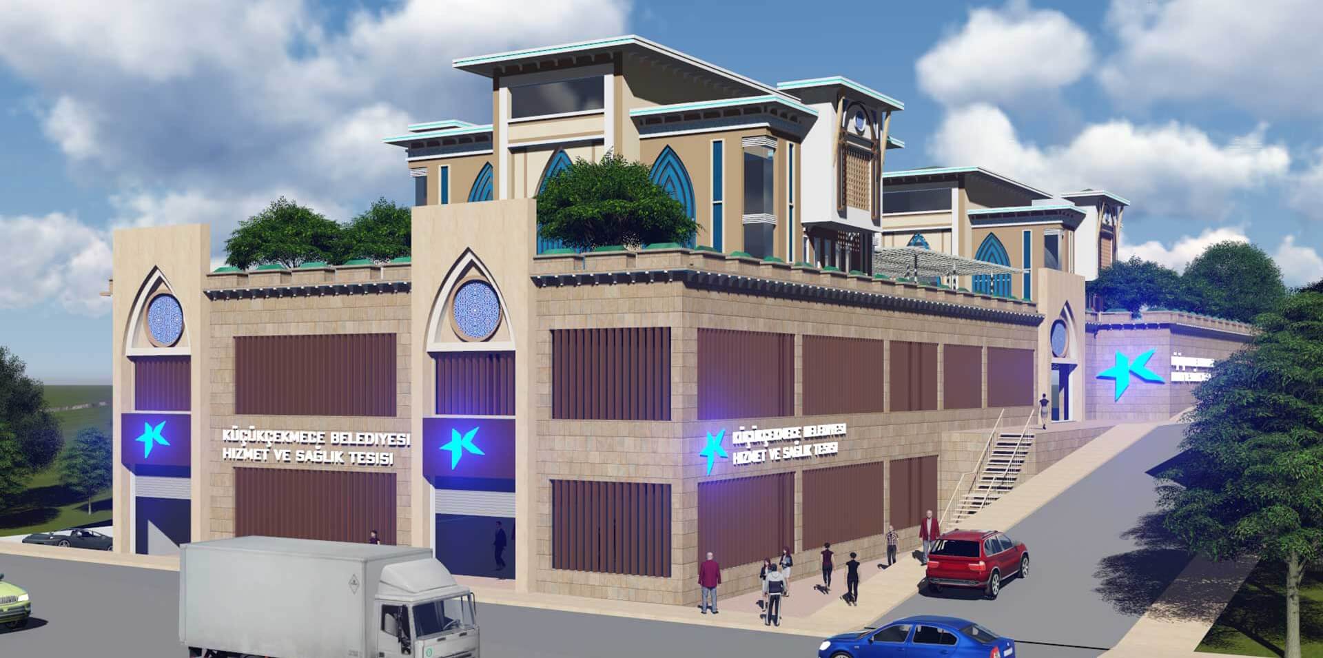 Halkalı Sağlık Tesisi ve Belediye Ek Hizmet Binası